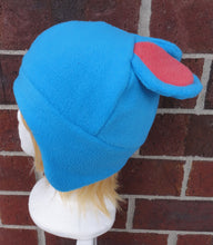 Load image into Gallery viewer, Blue Mice Fleece Hat - Ready to Ship Halloween Costume
