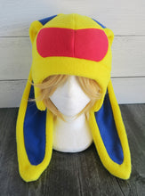 Load image into Gallery viewer, Mira Bunny Fleece Hat - Ready to Ship Halloween Costume
