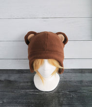 Load image into Gallery viewer, Otter Fleece Hat - Ready to Ship Halloween Costume
