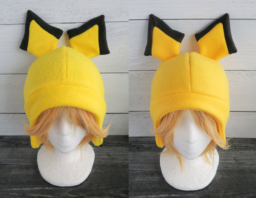 Pokemon Pichu cosplay costume hat Halloween costume Pikachu shiny Pichu