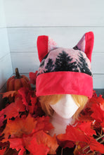 Load image into Gallery viewer, Deep Woods Cat Fleece Hat - Sherpa Hat
