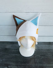 Load image into Gallery viewer, Purl Animal Crossing cosplay costume Cat Fleece Hat New Horizons
