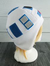 Load image into Gallery viewer, Mechanical Space Fleece Hat - Ready to Ship Halloween Costume
