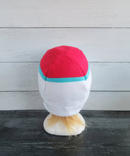 Load image into Gallery viewer, Red Space Helmet Fleece Hat - Ready to Ship Halloween Costume
