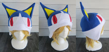Load image into Gallery viewer, Rover Cat Fleece Hat - Ready to Ship Halloween Costume
