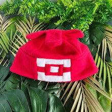 Load image into Gallery viewer, Sun Moon Trainer Fleece Hat - Ready to Ship Halloween Costume
