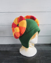 Load image into Gallery viewer, Custom Harvest Sheep - Fall Fleece Hat - Ready to Ship Halloween Costume

