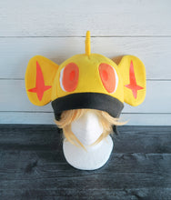 Load image into Gallery viewer, Yellow-Blue Lion Fleece Hat
