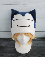 Load image into Gallery viewer, Pokemon Snorlax cosplay costume hat Halloween costume Munchlax shiny Snorlax 
