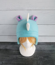 Load image into Gallery viewer, Tank the Rhino Fleece Hat - Ready to Ship Halloween Costume
