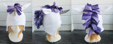 Load image into Gallery viewer, Purple Unicorn Fleece Hat
