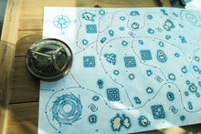 Load image into Gallery viewer, Windwaker Ocean Currents Map Print
