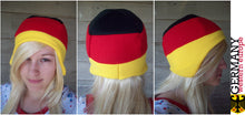 Load image into Gallery viewer, Germany Flag Fleece Hat
