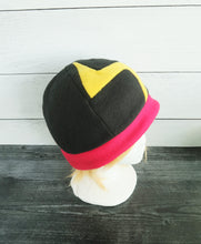 Load image into Gallery viewer, Superhero Bolt Fleece Hat - Ready to Ship Halloween Costume

