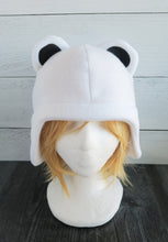 Load image into Gallery viewer, Polar Bear Fleece Hat - Ready to Ship Halloween Costume

